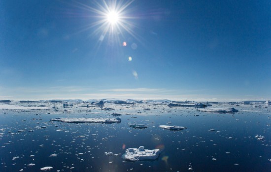 Sun Over Antarctica